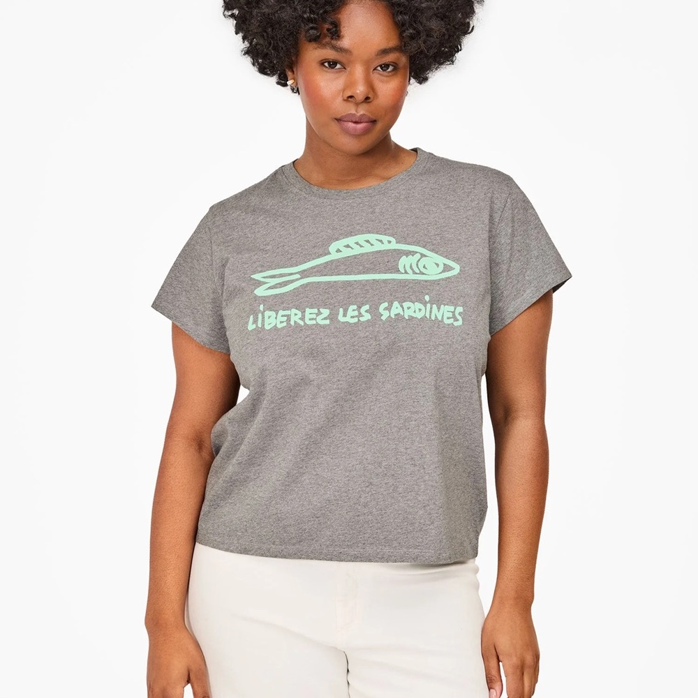 CLARE V LIBEREZ SARDINE SIZE L